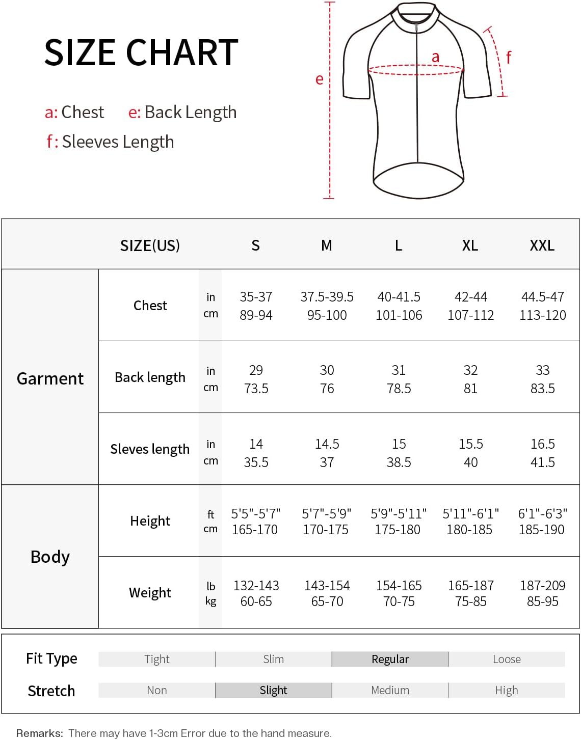 BERGRISAR Men's Half Zipper Cycling Jersey Short Sleeves Bike Bicycle Shirts with Zipper Pocket Quick-Dry Breathable BG060