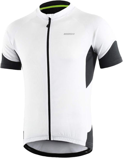 Camiseta De Ciclismo Airtracks Pro Air - Manga Corta, Cremallera, Transpirable, Con Reflectores, Talla XXL