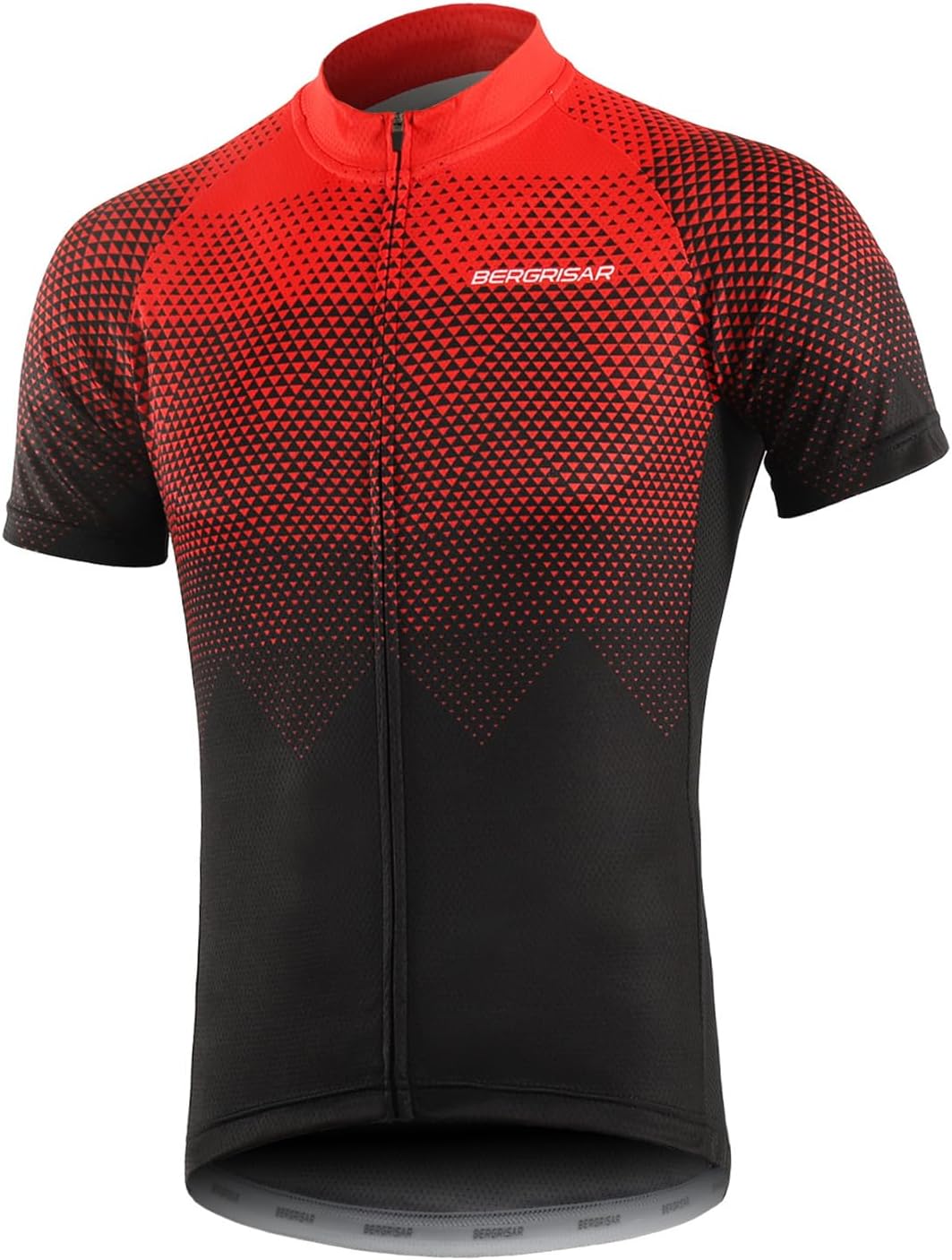 BERGRISAR Men's Cycling Jerseys Short Sleeves Bike Shirt